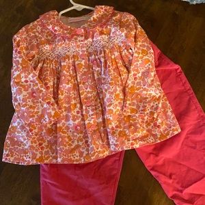 Peggy Green Libba Pant Set